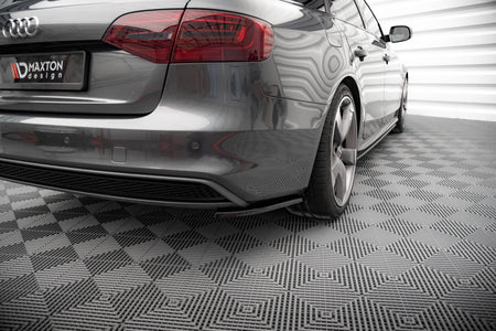Rear Side Splitters V.2 suitable for Audi A4 S-Line Avant B8 Facelift