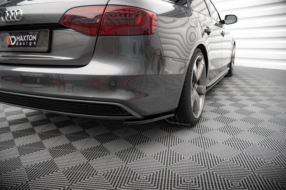 Rear Side Splitters V.2 suitable for Audi A4 S-Line Avant B8 Facelift