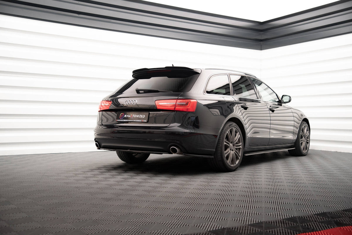 Rear Side Splitters V.2 suitable for Audi A6 Avant / Sedan C7