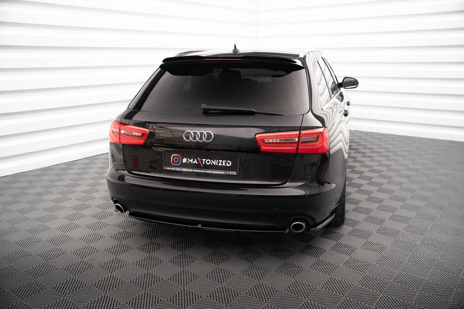 Rear Side Splitters V.2 suitable for Audi A6 Avant / Sedan C7