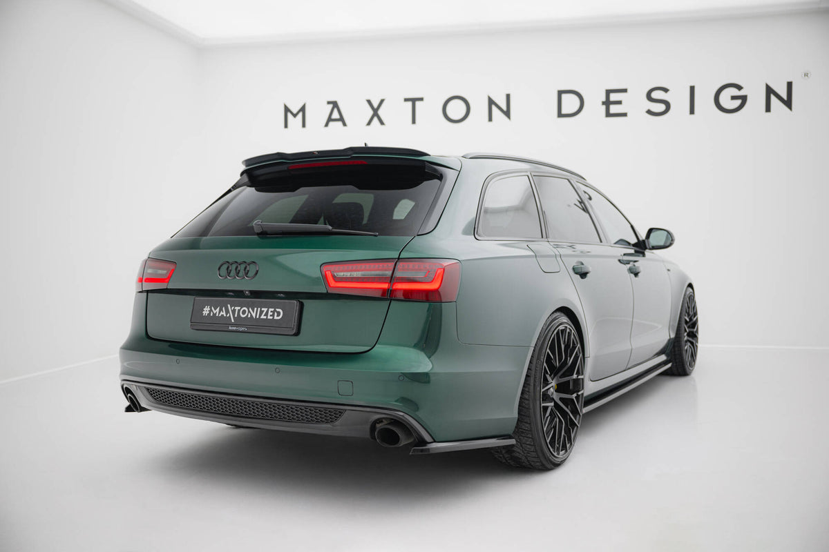 Rear Side Splitters V.2 suitable for Audi A6 S-line Avant C7