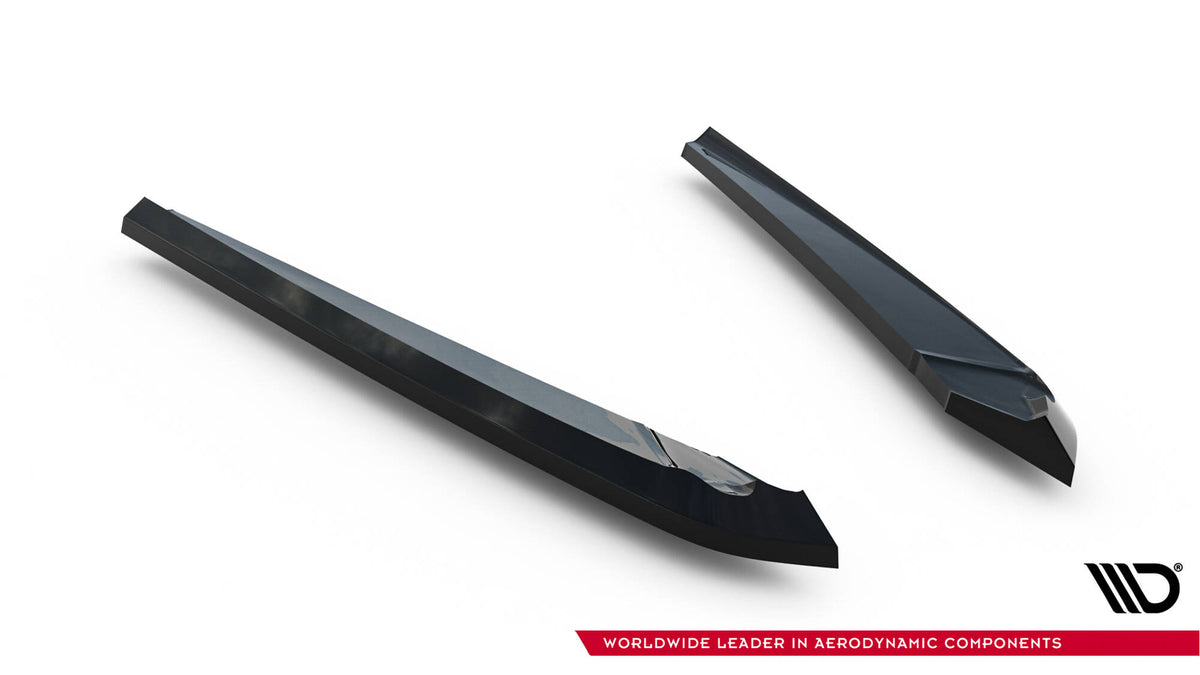 Rear Side Splitters V.2 suitable for Audi A6 S-line Avant C7