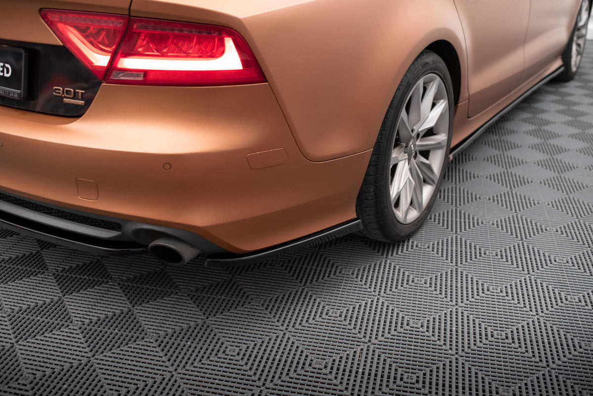 Rear Side Splitters V.2 suitable for Audi A7 S-Line C7