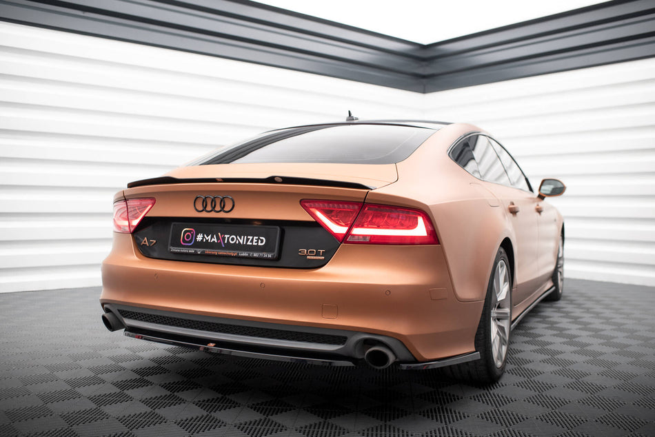 Rear Side Splitters V.2 suitable for Audi A7 S-Line C7