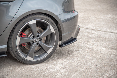 Rear Side Splitters V.2 suitable for Audi RS3 8V Sportback