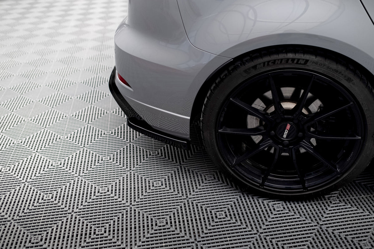 Rear Side Splitters V.2 suitable for Audi RS3 8V Sportback Facelift