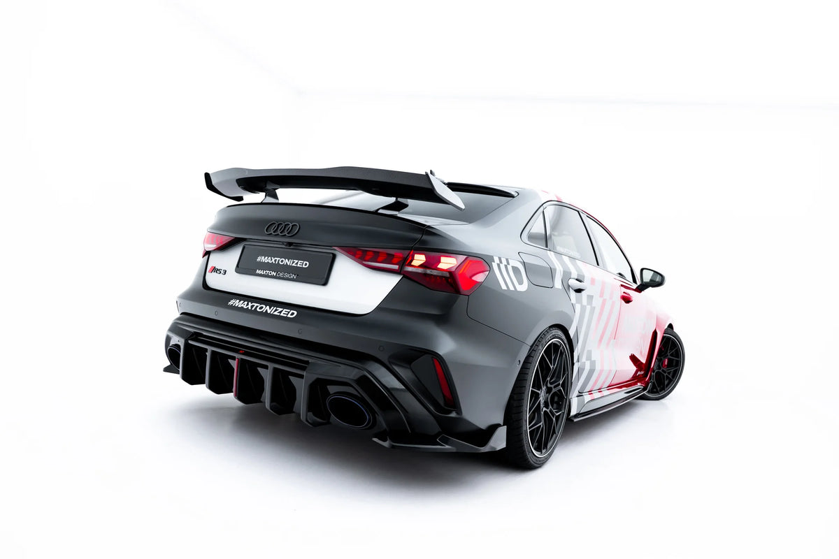 Rear Side Splitters V.2 suitable for Audi RS3 Sedan 8Y Facelift