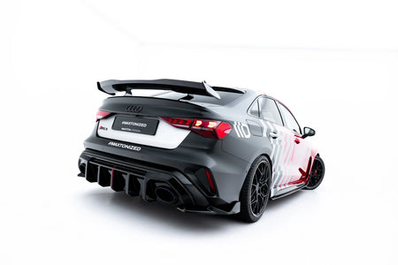 Rear Side Splitters V.2 suitable for Audi RS3 Sedan 8Y Facelift
