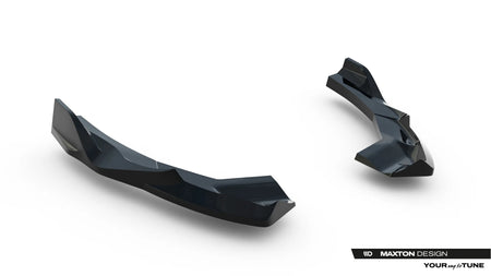 Rear Side Splitters V.2 suitable for Audi RS3 Sedan 8Y Facelift
