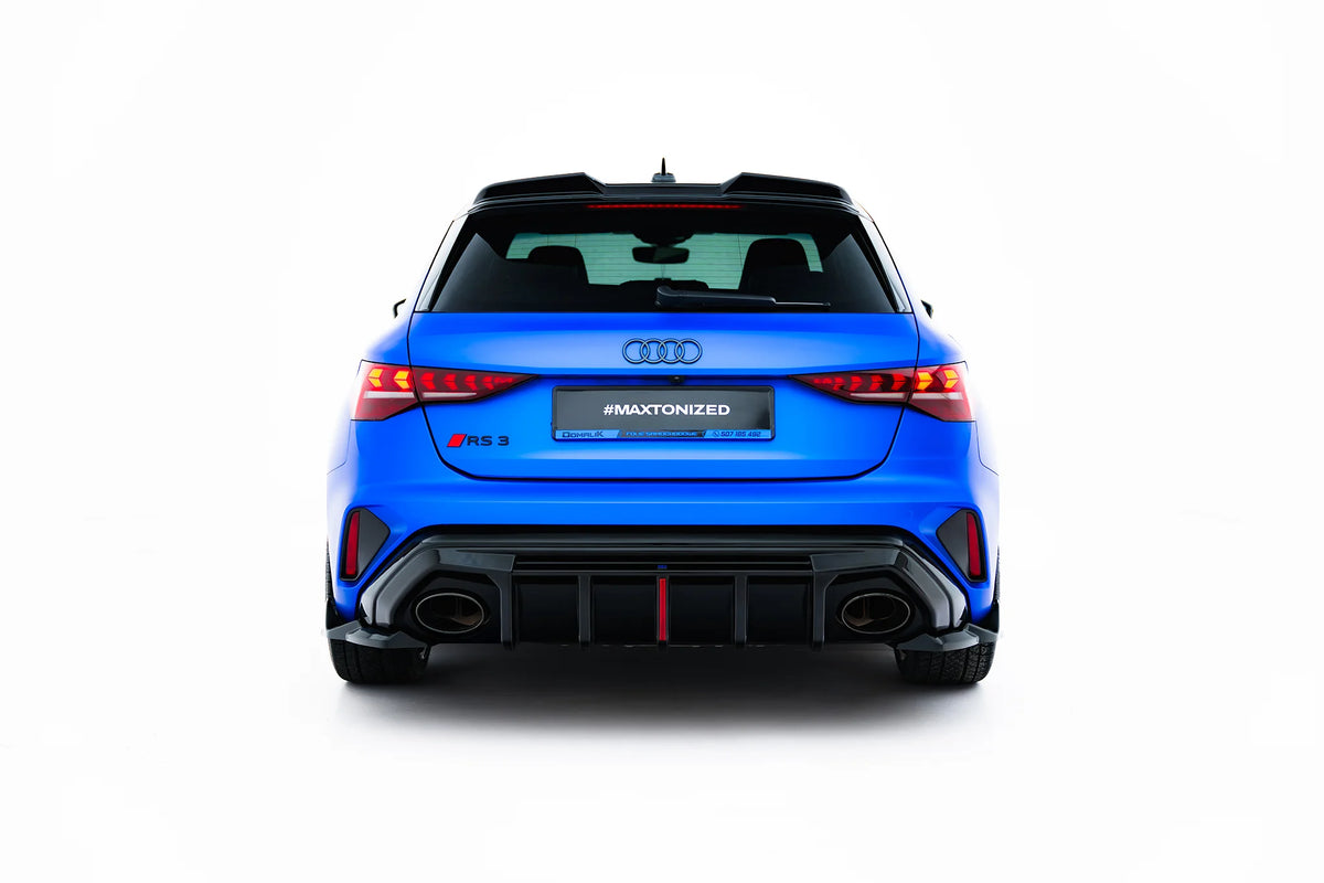 Rear Side Splitters V.2 suitable for Audi RS3 Sportback 8Y Facelift