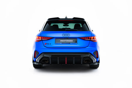 Rear Side Splitters V.2 suitable for Audi RS3 Sportback 8Y Facelift