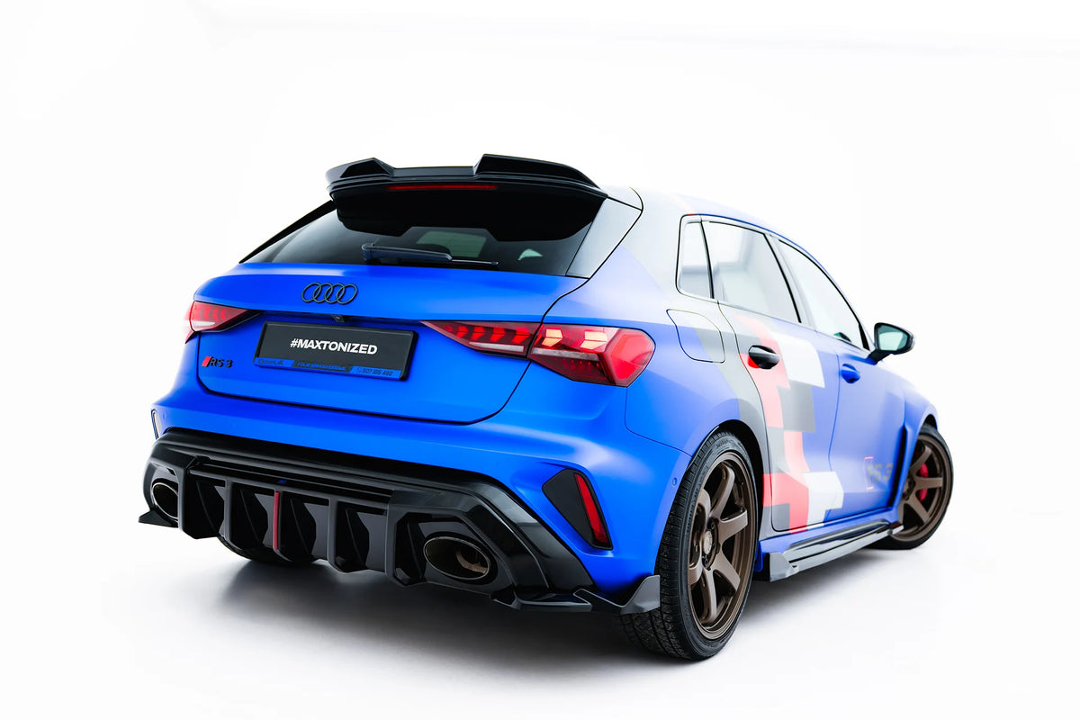 Rear Side Splitters V.2 suitable for Audi RS3 Sportback 8Y Facelift