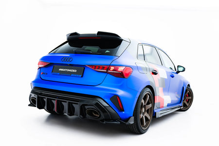 Rear Side Splitters V.2 suitable for Audi RS3 Sportback 8Y Facelift