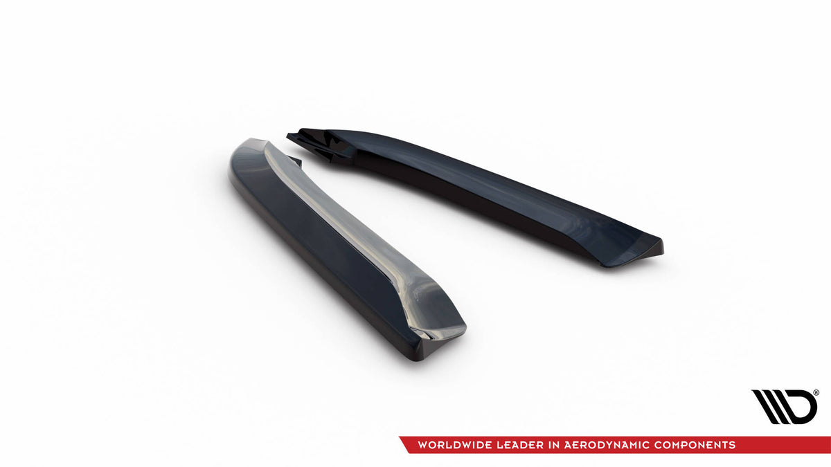Rear Side Splitters V.2 suitable for Audi RS4 Sedan B7
