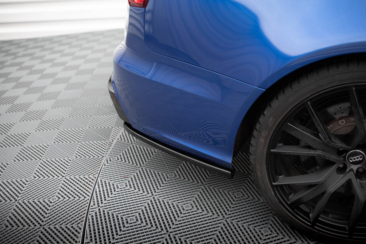 Rear Side Splitters V.2 suitable for Audi RS6 C7 / C7 Facelift