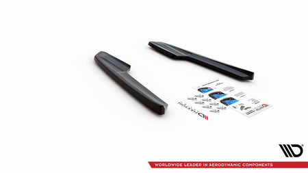 Rear Side Splitters V.2 suitable for Audi RS7 C8