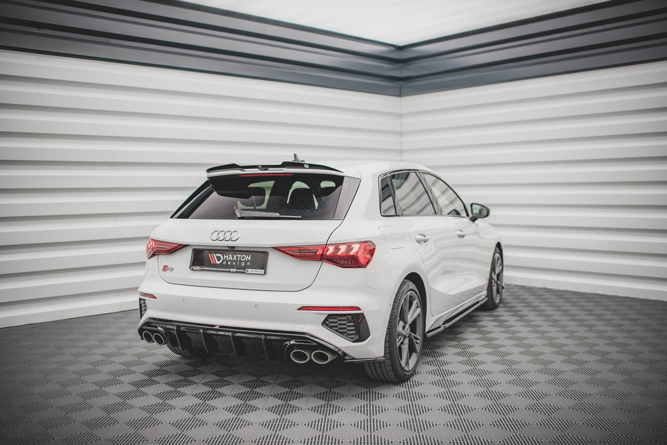 Rear Side Splitters V.2 suitable for Audi S3 / A3 S-Line Sportback 8Y