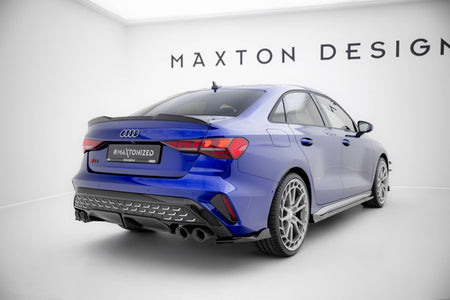 Rear Side Splitters V.2 suitable for Audi S3 Sedan 8Y Facelift