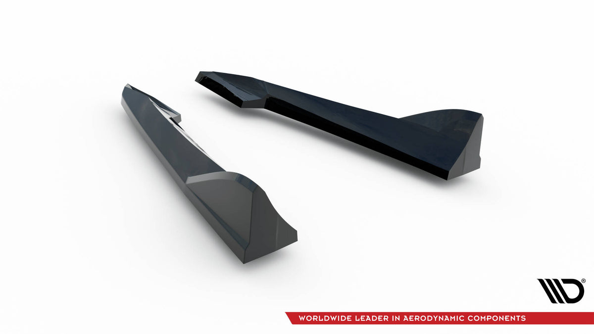 Rear Side Splitters V.2 suitable for Audi S4 / A4 S-Line Sedan B8