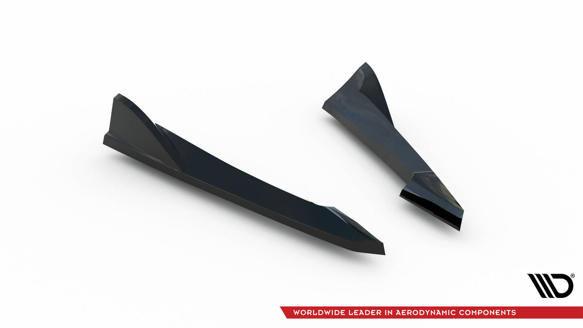 Rear Side Splitters V.2 suitable for Audi S4 / A4 S-Line Sedan B8