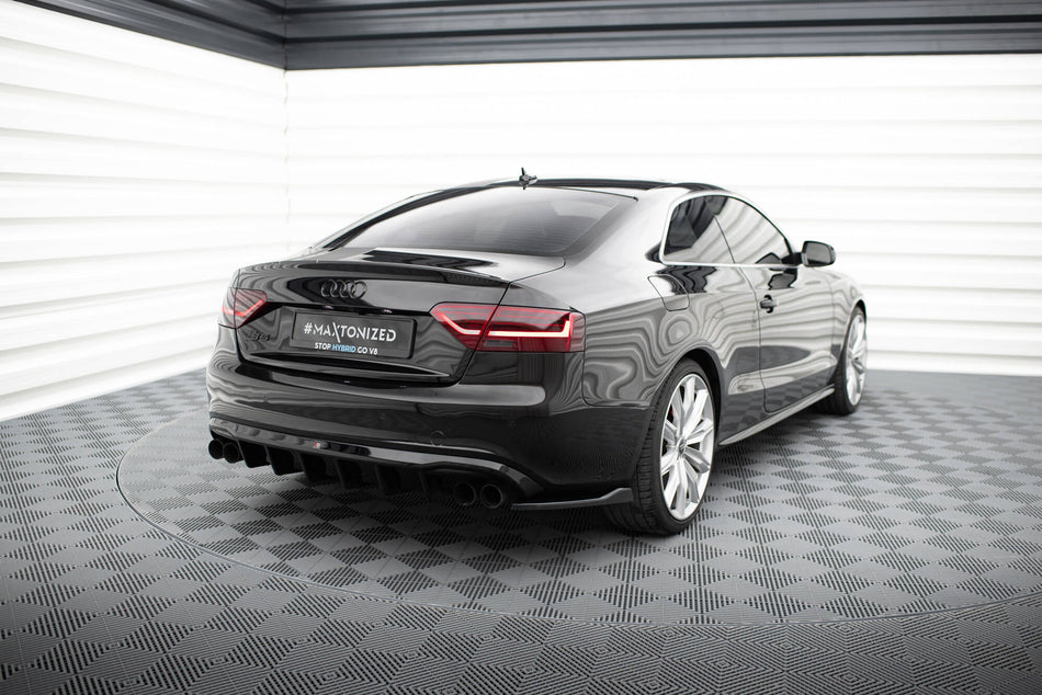 Rear Side Splitters V.2 suitable for Audi S5 / A5 S-Line Coupe / Cabriolet 8T