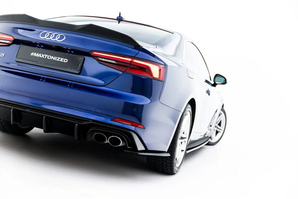 Rear Side Splitters V.2 suitable for Audi S5 Coupe F5