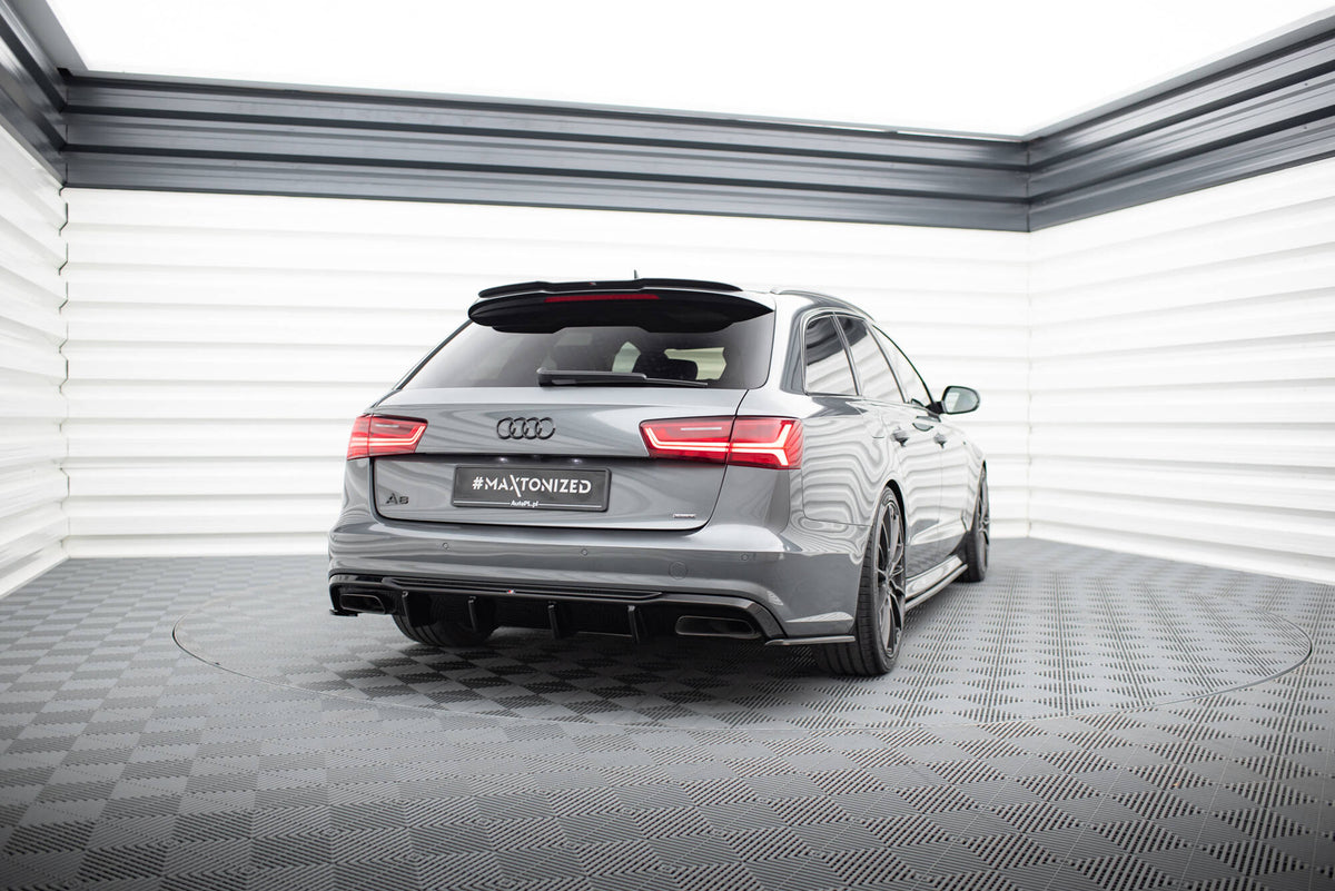 Rear Side Splitters V.2 suitable for Audi S6 / A6 S-Line / A6 C7 FL