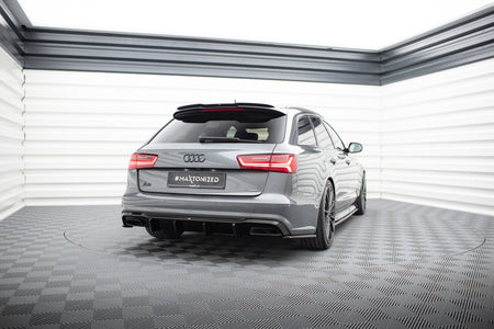 Rear Side Splitters V.2 suitable for Audi S6 / A6 S-Line / A6 C7 FL