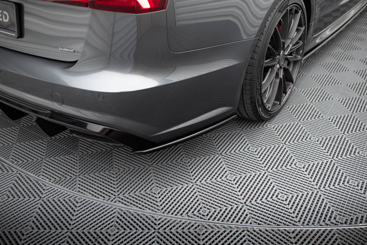 Rear Side Splitters V.2 suitable for Audi S6 / A6 S-Line / A6 C7 FL