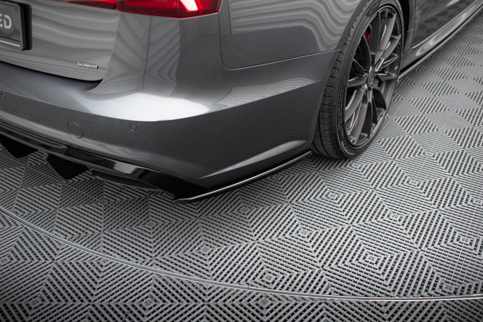 Rear Side Splitters V.2 suitable for Audi S6 / A6 S-Line / A6 C7 FL
