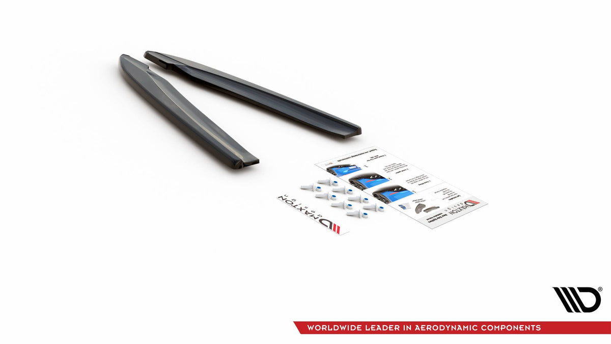 Rear Side Splitters V.2 suitable for Audi S8 D4 Facelift