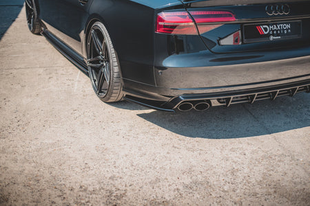Rear Side Splitters V.2 suitable for Audi S8 D4 Facelift