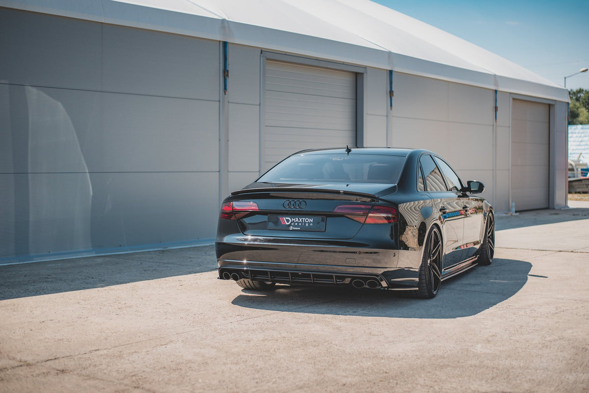 Rear Side Splitters V.2 suitable for Audi S8 D4 Facelift