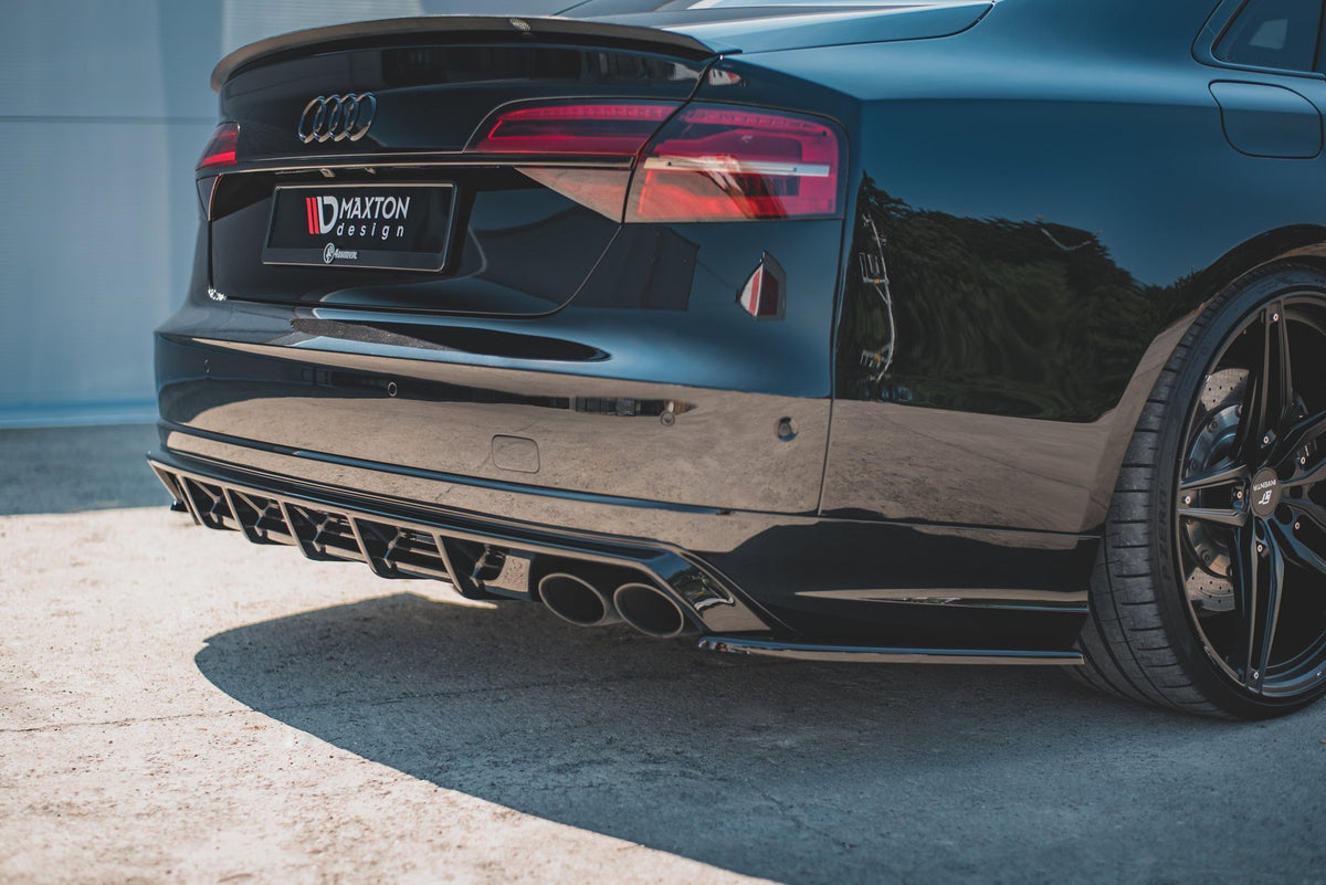 Rear Side Splitters V.2 suitable for Audi S8 D4 Facelift