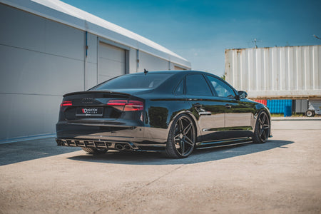 Rear Side Splitters V.2 suitable for Audi S8 D4 Facelift