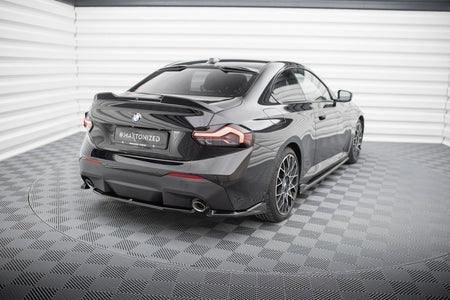 Rear Side Splitters V.2 suitable for BMW 2 Coupe G42