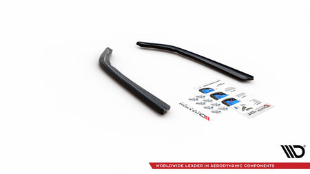 Rear Side Splitters V.2 suitable for BMW 3 G20 / G21 M-Pack