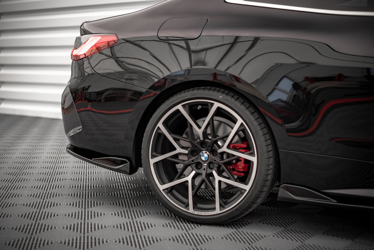 Rear Side Splitters V.2 suitable for BMW 4 M-Pack G22 / G23 / G22 Facelift / G23 Facelift