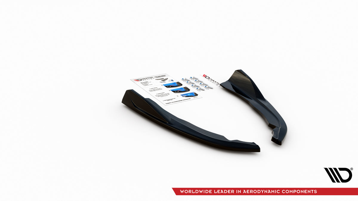 Rear Side Splitters V.2 suitable for BMW 4 M-Pack G22 / G23 / G22 Facelift / G23 Facelift