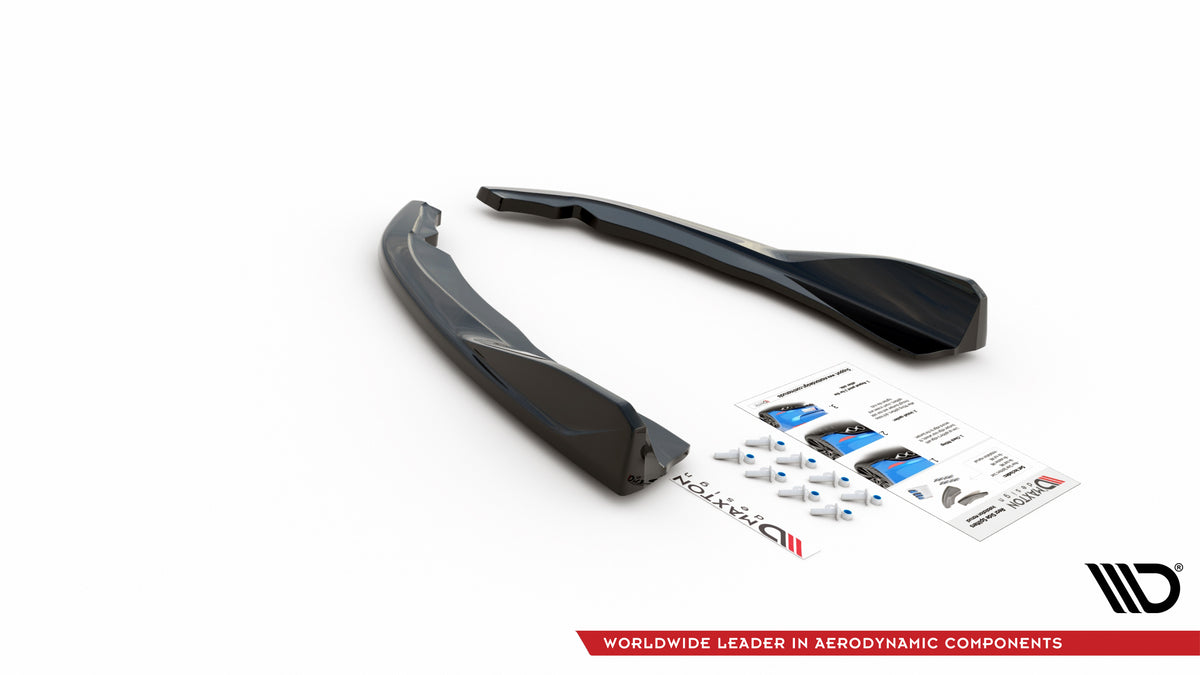 Rear Side Splitters V.2 suitable for BMW 4 M-Pack G22 / G23 / G22 Facelift / G23 Facelift