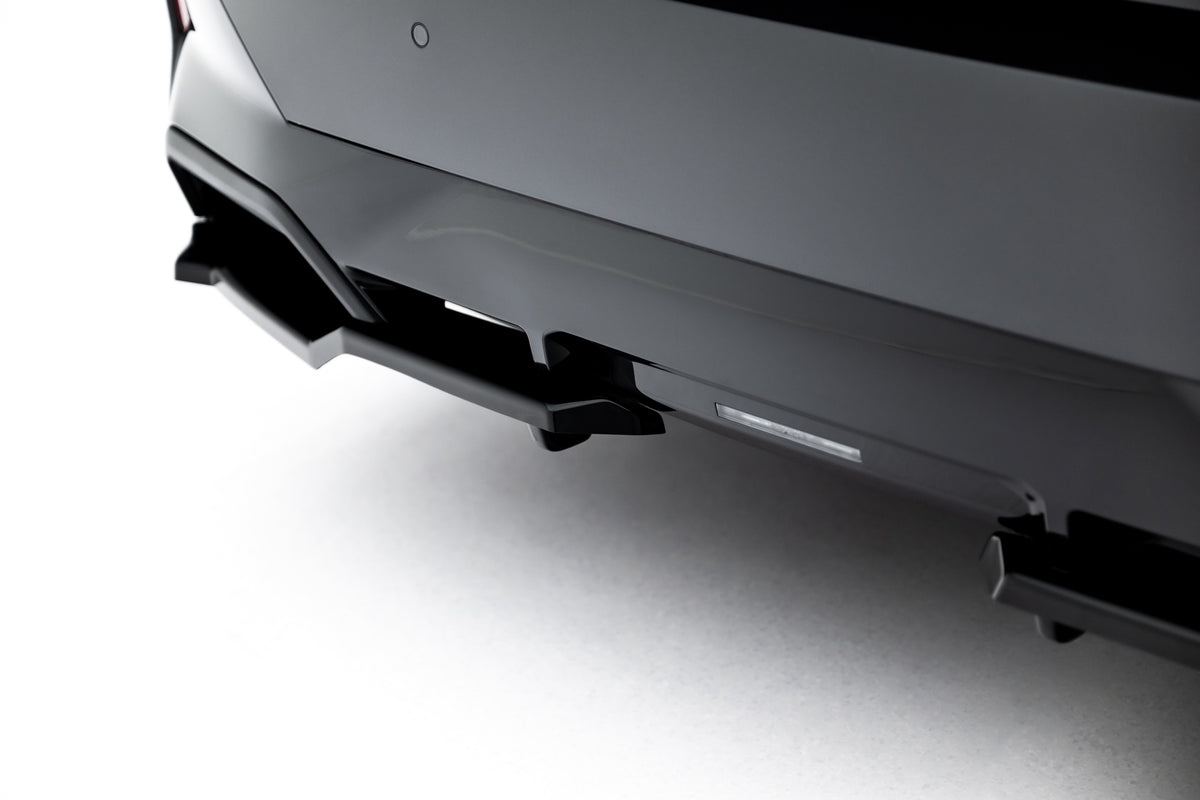 Rear Side Splitters V.2 suitable for BMW 5 / i5 M-Pack Sedan / Touring G60 / G61