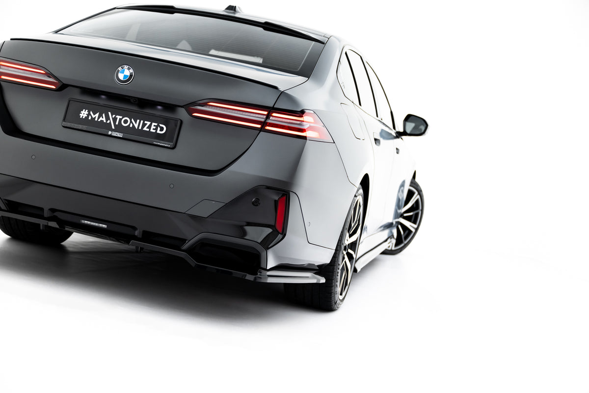 Rear Side Splitters V.2 suitable for BMW 5 / i5 M-Pack Sedan / Touring G60 / G61
