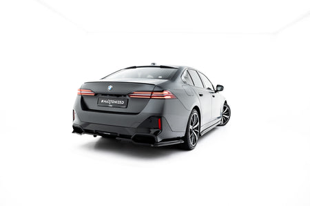 Rear Side Splitters V.2 suitable for BMW 5 / i5 M-Pack Sedan / Touring G60 / G61