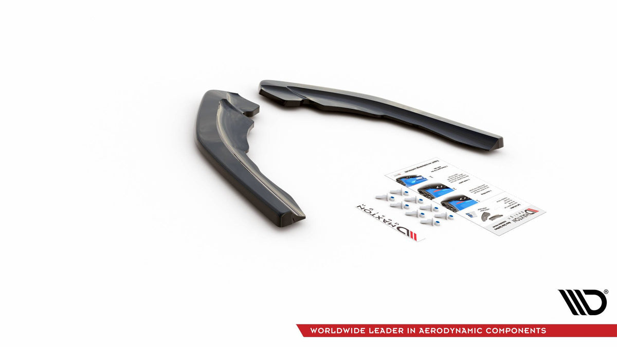 Rear Side Splitters V.2 suitable for BMW M2 F87