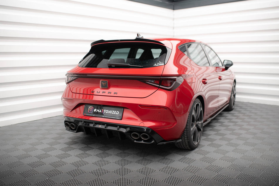 Rear Side Splitters V.2 suitable for Cupra Leon Hatchback Mk1