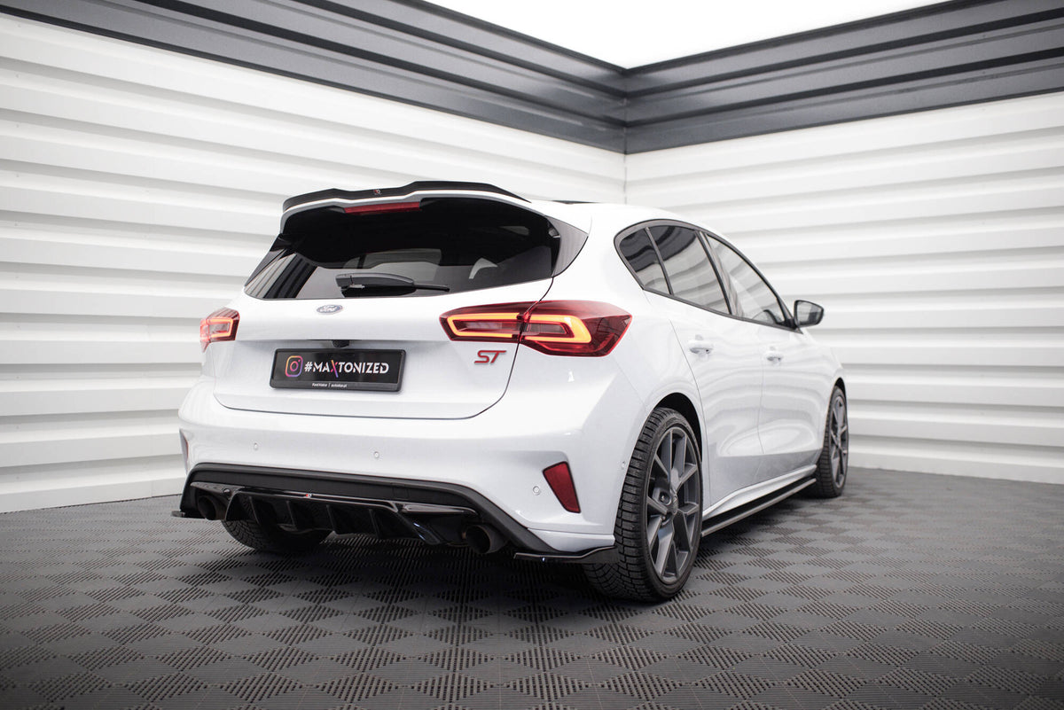 Rear Side Splitters V.2 suitable for Ford Focus Hatchback ST Mk4