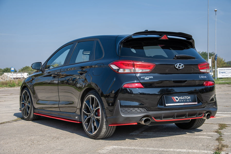 Rear Side Splitters V.2 suitable for Hyundai I30 N Mk3 Hatchback