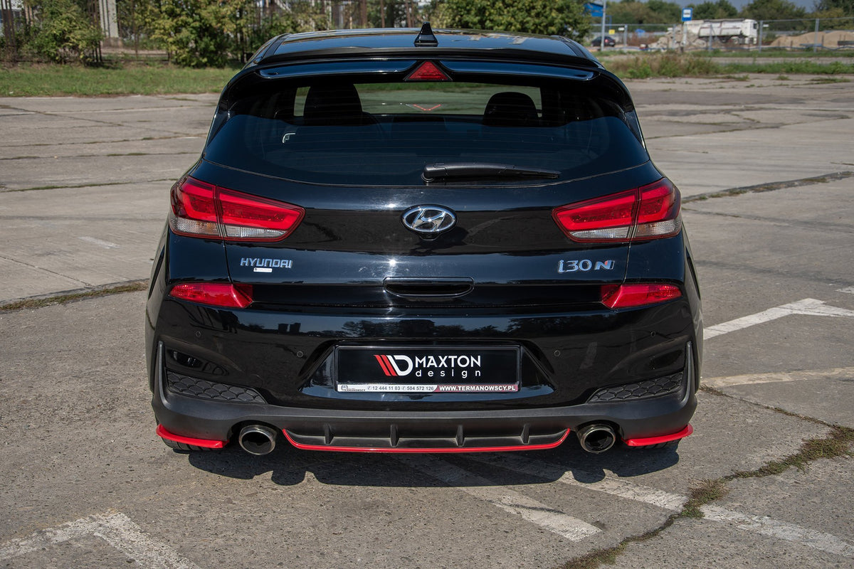 Rear Side Splitters V.2 suitable for Hyundai I30 N Mk3 Hatchback