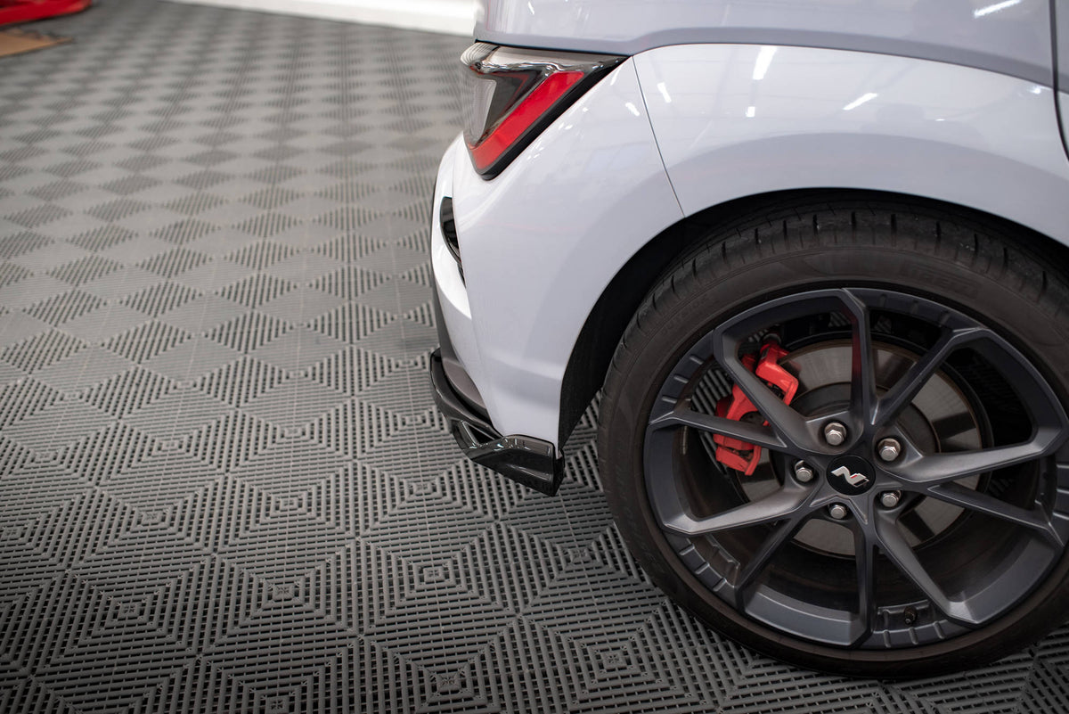 Rear Side Splitters V.2 suitable for Hyundai Kona N Mk1