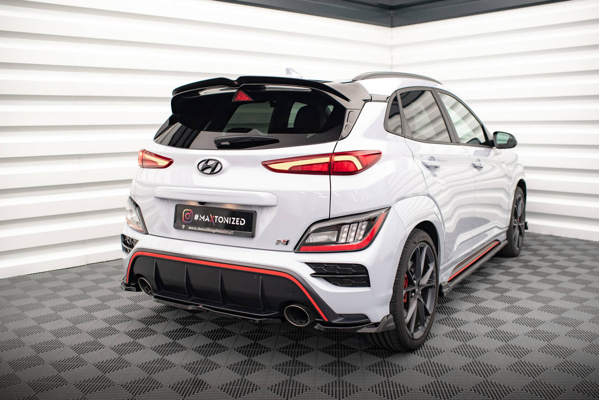 Rear Side Splitters V.2 suitable for Hyundai Kona N Mk1